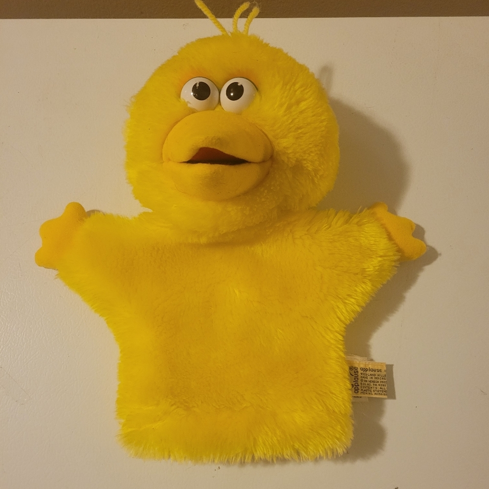 Vintagw Applause Big Bird Hand Puppet